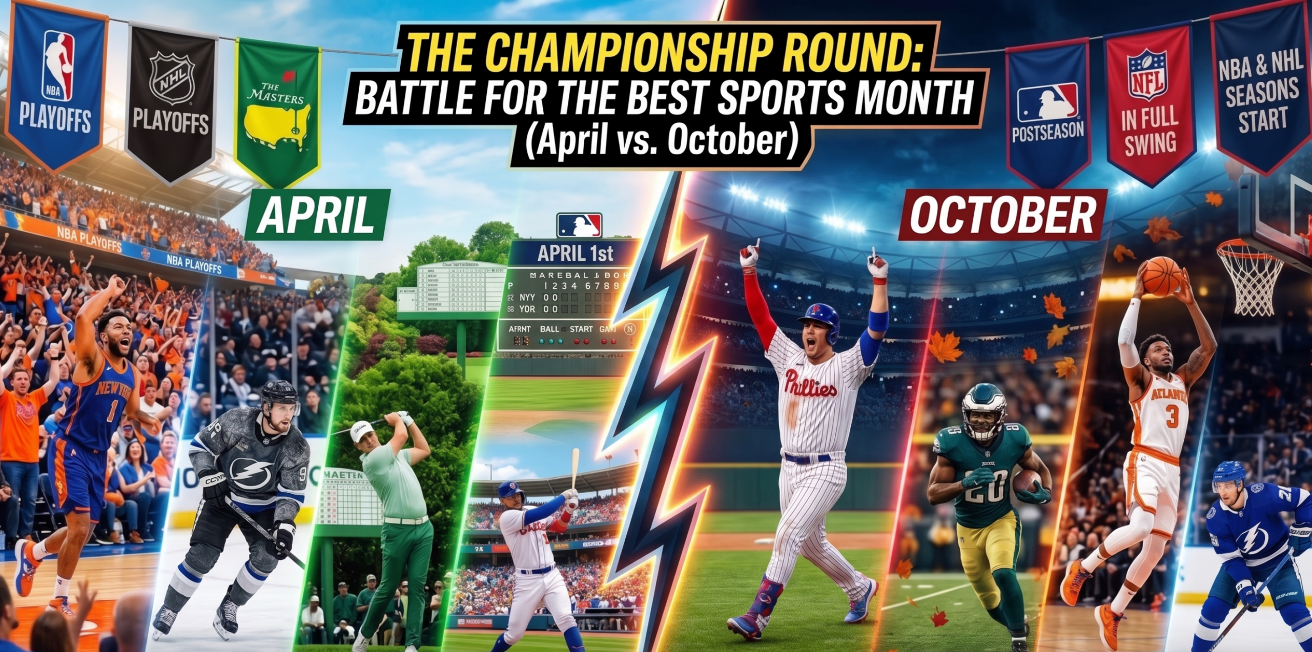The MVP of the Calendar: The All Out Battle Between April and October for the Best Sports Month