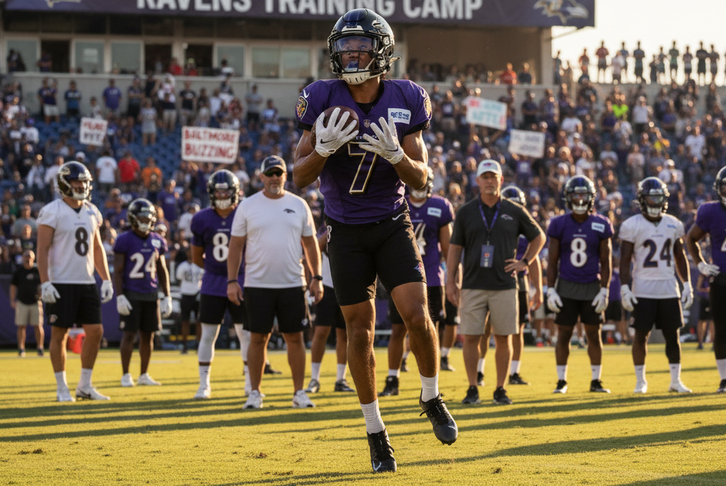 Cleared for Takeoff: Ja’Kobi Lane’s Camp Debut Has Baltimore Buzzing Already